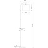 
                    Торшер Arte Lamp Connor A4053PN-1BK        
    
