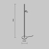 
                    Торшер Maytoni Modern Thin MOD395FL-L28BS3K        
    