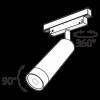 
                    Трековый светодиодный светильник для магнитного шинопровода Maytoni Track Lamps TR019-2-7W4K-B        
    