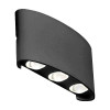 
                    Уличный настенный светодиодный светильник ST Luce Bisello SL089.401.06        
    
