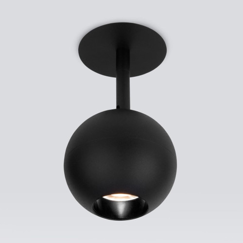 
                    Встраиваемый светодиодный спот Elektrostandard Ball 9926 LED 12W 4200K черный a053738        
    