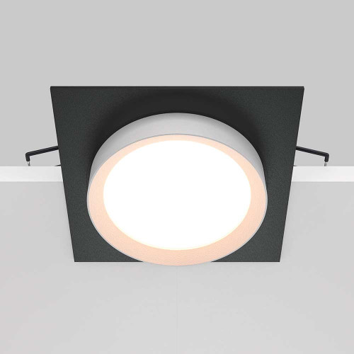 
                    Встраиваемый светильник Maytoni Hoop DL086-GX53-SQ-BW        
    