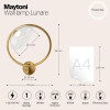
                    Бра Maytoni Lunare MOD327WL-L5BS3K        
    