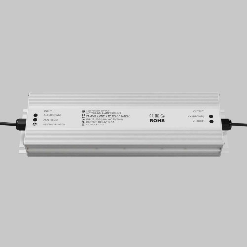 
                    Источник напряжения PSL008 24В 300Вт IP67 Maytoni Led Strip 822007        
    