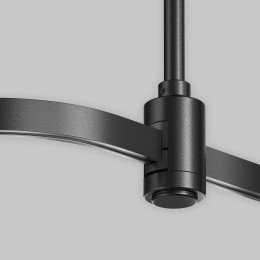 Коннектор радиусный для шинопровода Maytoni Technical Flarity TRX154-RC80-B