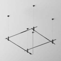 Основание на тросовых подвесах Hang для трековых светильников Maytoni Technical Flarity TFC-Flar-H08-B