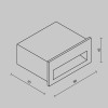 
                    Подсветка для лестниц Maytoni Outdoor Futo O512SL-L3B3K        
    