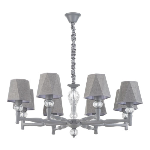 
                                            Подвесная люстра Escada 672/8S Grey                    
                