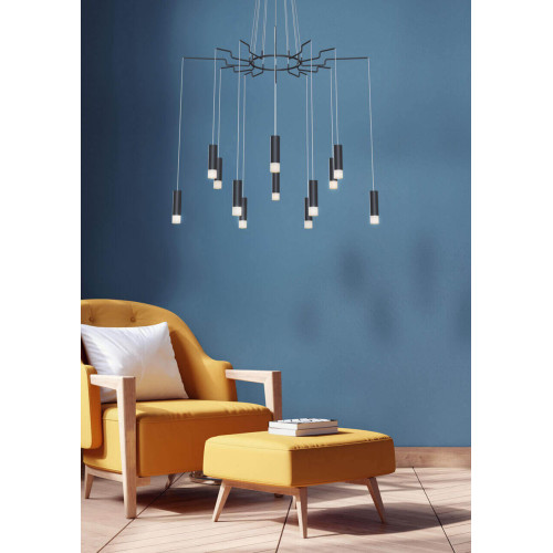 
                    Подвесная люстра Maytoni Davida MOD035PL-12B        
    