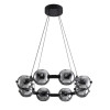 
                    Подвесная светодиодная люстра Arte Lamp Markab A2471LM-16BK        
    