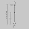 
                    Подвесной светильник Maytoni MOD383PL-L4B3K        
    