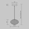 
                    Подвесной светильник Maytoni MOD397PL-L10B3K        
    