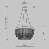 
                    Подвесной светильник Maytoni MOD486PL-L38BSK        
    