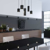 
                    Подвесной светодиодный светильник Elektrostandard Onde 50249 LED 15W 4000K черный a064202        
    