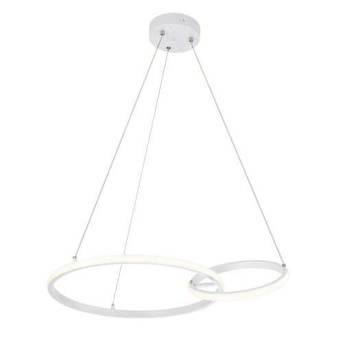 
                                            Подвесной светодиодный светильник Escada Relation 10230/2LED White                    
                