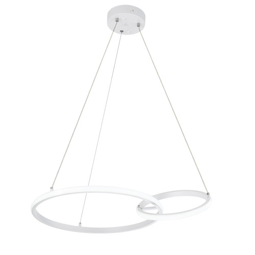 
                                            Подвесной светодиодный светильник Escada Relation 10230/2LED White                    
                