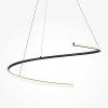 
                    Подвесной светодиодный светильник Maytoni Curve MOD242PL-L33BK        
    