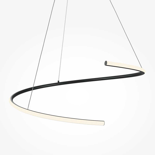 
                    Подвесной светодиодный светильник Maytoni Curve MOD242PL-L33BK        
    