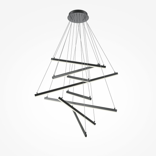 
                    Подвесной светодиодный светильник Maytoni Line MOD016PL-L96BK        
    