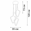 
                    Подвесной светодиодный светильник Vitaluce V4608-0/3S        
    
