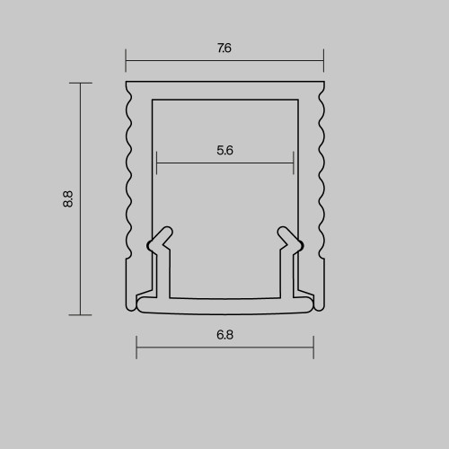 
                    Профиль Maytoni Led Strip 631010        
    