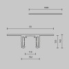 
                    Шинопровод 1м Exility X встраиваемый под ГКЛ 12,5мм Maytoni Technical EXILITY X Busbar trunkings Exility X TRX239-421.12B        
    