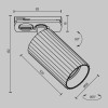 
                    Трековый светильник Maytoni Technical Calipso TR218-1-GU10-BS        
    