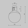
                    Трековый светильник Maytoni Technical TR149-1-5W4K-PT        
    