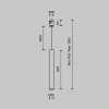 
                    Трековый светильник Maytoni Technical TR155-1-5W3K-PT        
    