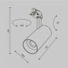 
                    Трековый светильник Maytoni Technical TR197-3-40WCCT-M-W        
    