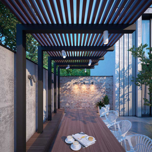 
                    Уличный настенный светодиодный светильник Novotech Street Kaimas 358289        
    