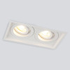 
                    Встраиваемый светильник Elektrostandard 1071/2 MR16 WH белый a036504        
    