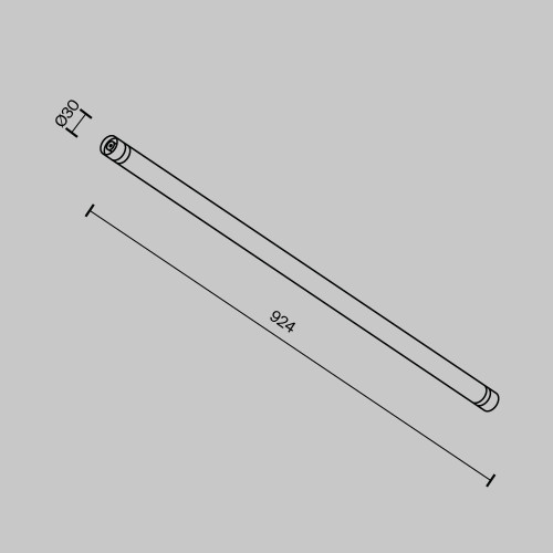 
                    Аксессуар Maytoni Technical CA011-L900-B        
    
