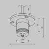
                    Аксессуар Maytoni Technical CA022BO-P-B        
    