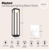 
                    Ландшафтный светодиодный светильник Maytoni Baker Street O021FL-L10B3K        
    