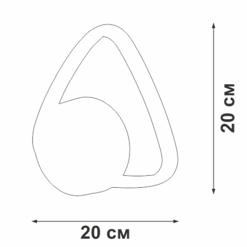 
                    Настенный светодиодный светильник Vitaluce V04610-13/1A        
    