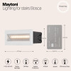
                    Подсветка для лестниц Maytoni Bosca O045SL-L5W3K        
    