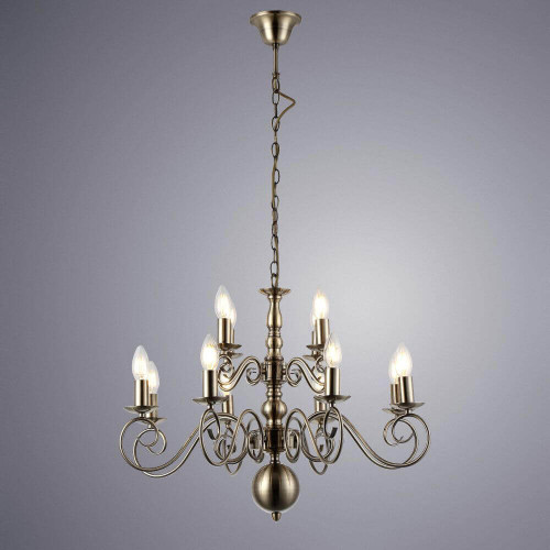 
                    Подвесная люстра Arte Lamp A1129LM-12AB        
    