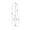 
                    Подвесной светильник Maytoni Sound Wave MOD255PL-01B2        
    