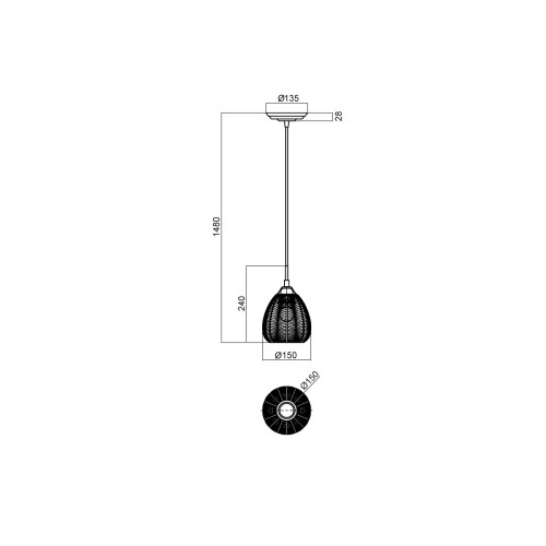 
                    Подвесной светильник Vele Luce Fiona VL5623P11        
    