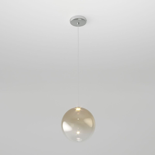 
                    Подвесной светодиодный светильник Eurosvet Wonder 50230/1 Led янтарный        
    