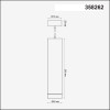 
                    Подвесной светодиодный светильник Novotech Over Arum 358262        
    