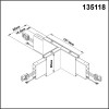 
                                            Подвесной светодиодный светильник Novotech Over Iter 135118                    
                