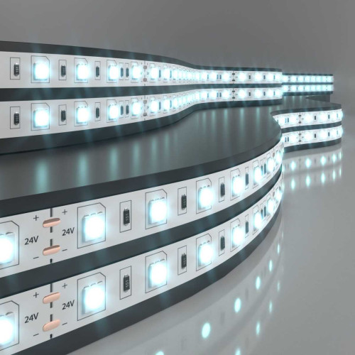 
                    Светодиодная лента Elektrostandard 14,4W/m 60LED/m 5050SMD холодный белый 5M a052967        
    