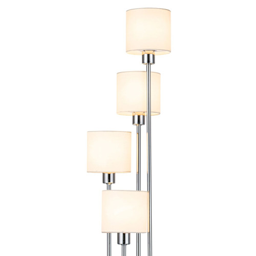 
                                            Торшер Escada Denver 1109/4 Chrome/Beige                    
                