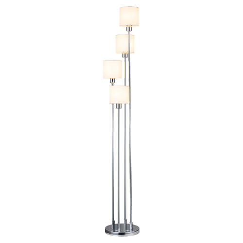 
                                            Торшер Escada Denver 1109/4 Chrome/Beige                    
                
