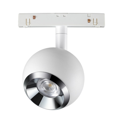 
                    Трековый низковольтный светодиодный светильник Novotech Shino Flum 358394        
    