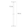 
                    Трековый светодиодный светильник Arte Lamp Rapid A1167PL-1BK        
    