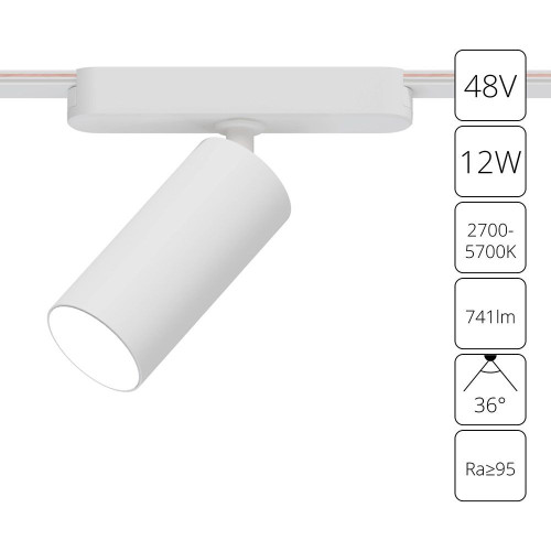 
                    Трековый светодиодный светильник Arte Lamp Rapid A2958PL-1WH        
    