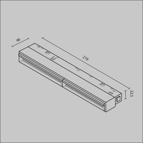 
                    Трековый светодиодный светильник Maytoni Technical Magnetic Exility Parete TR106-2-12W3K-B        
    